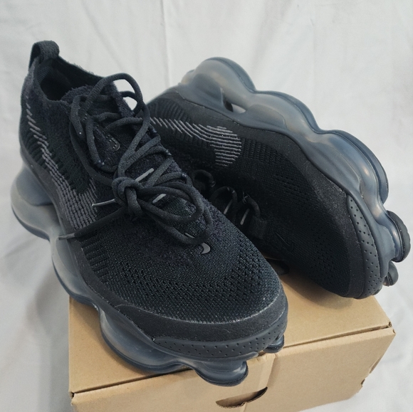 New Nike Air Max Scorpion Flyknit Black DJ4701-003 - Picture 3 of 8